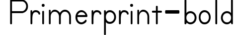 PrimerPrint-Bold