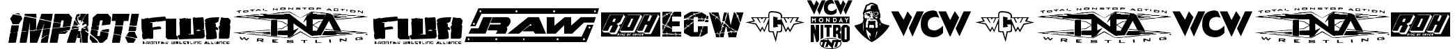 Pro Wrestling Logos