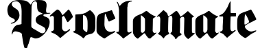 Proclamate