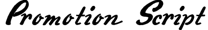 Promotion Script