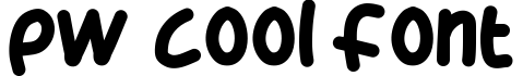 PW Cool Font