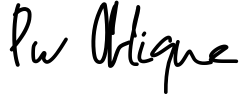 PW Oblique