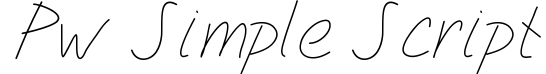 PW Simple Script