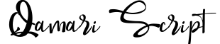 Qamari Script