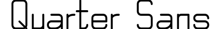 Quarter Sans