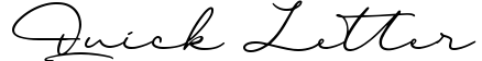 Quick Letter