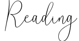 Reading