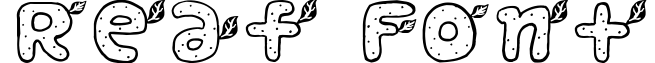 Reaf Font