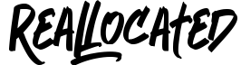 Reallocated