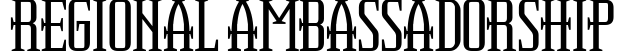 Regional Ambassadorship