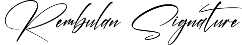 Rembulan Signature