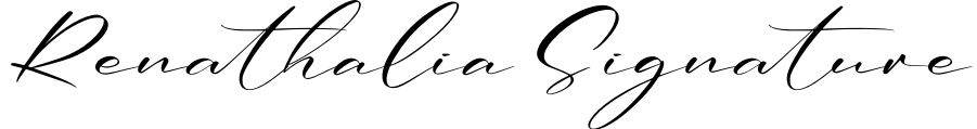 Renathalia Signature