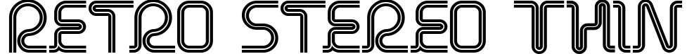 Retro Stereo Thin