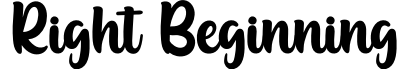 Right Beginning