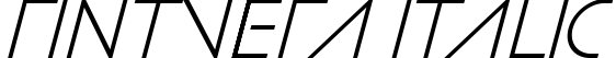 Rintvera Italic 