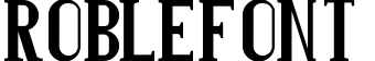 Roblefont