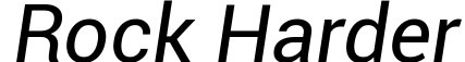 Rock Harder