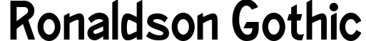 Ronaldson Gothic