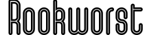 Rookworst