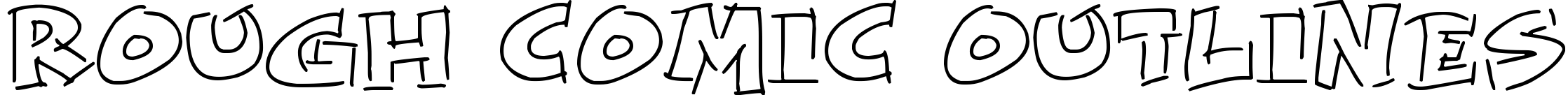 Rough Comic Outlines
