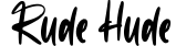 Rude Hude