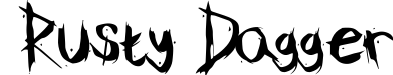 Rusty Dagger