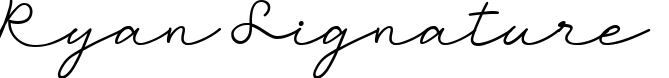 Ryan Signature