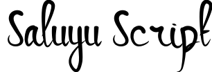 Saluyu Script