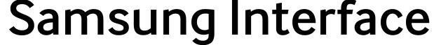Samsung InterFace