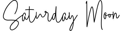 Saturday Moon