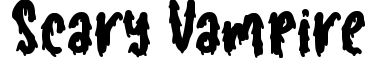 Scary Vampire