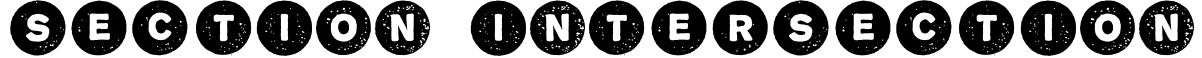 Section Intersection