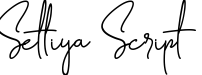 Settiya Script