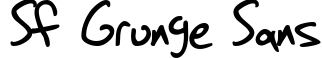 SF Grunge Sans