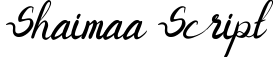 Shaimaa Script