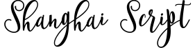 Shanghai Script