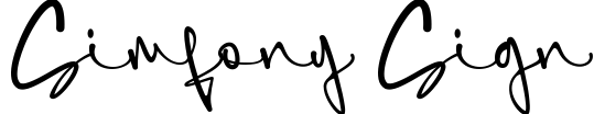 Simfony Sign