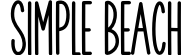 Simple Beach