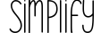 Simplify