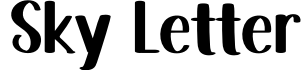 Sky Letter