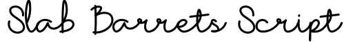 Slab Barrets Script