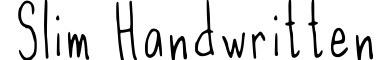 Slim Handwritten