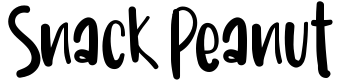 Snack Peanut