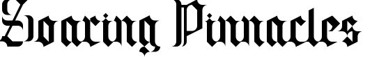 Soaring Pinnacles