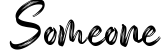 Someone