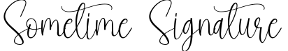 Sometime Signature