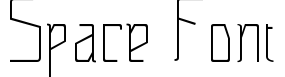 Space Font