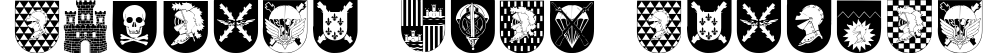 Spanish Army Shields