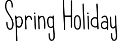 Spring Holiday