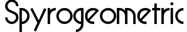 Spyrogeometric